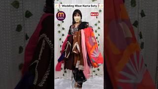 Meesho Wedding Outfit Ideas ️ #meesho #meeshokurtaset #meeshohaul #youtubeshorts #kurtaset #fy