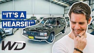 Mike & Elvis Buy A Holden Surf Wagon That Looks Like A Hearse | Wheeler Dealers World Tour