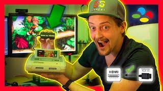 ⭐ Special: Hooking up a SNES to HDMI [N64 to HDMI Converter]