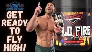 INSANE STIM JUNKY EUPHORIA FOCUS!  SoCal Supps Wildfire Pre-Workout Review