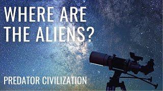 Where are the UFOs? -- Fermi Paradox - Predator Civilization #shorts