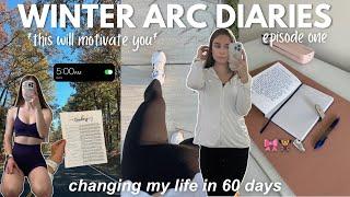 WINTER ARC DIARIES | becoming the best version of myself in 60 days + leveling up before 2025