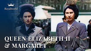 Queen Elizabeth II & Margaret. A Tale of Two Sisters | British Royals