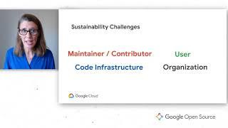 Google Open Source Live "The new open source" | Sustainability in OS