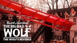 The Big Bad Wolf: The Wolf's Revenge Construction Update Feb. 25 2025 - Busch Gardens Williamsburg