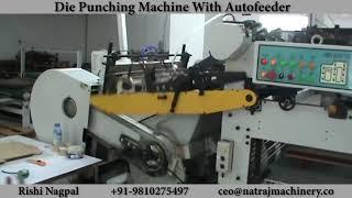 Die Punching Machine With Auto Feeder