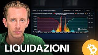 BITCOIN: LE LIQUIDAZIONI delle POSIZIONI A LEVA potrebbero CAUSARE QUESTO MOVIMENTO