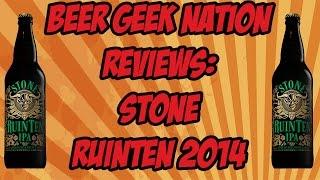 Stone RuinTen IPA (2014) | Beer Geek Nation Craft Beer Reviews