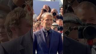 Superstar Mads Mikkelsen on the green / red carpet at the Zurich Film Festival 2023