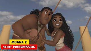 MOANA 2 Animation Breakdown Reveals AMAZING Shot Progression