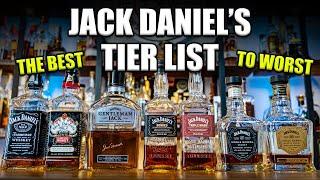 All Jack Daniel's Bourbons RANKED! Readily Available Whiskey Tier List