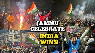 Jammu Celebrating India’s Victory | INDIA WON | India vs New Zealand | Champions Trophy 2025