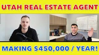 HOW UTAH REAL ESTATE AGENT MAKES $450,0000 A YEAR WITH YOUTUBE!