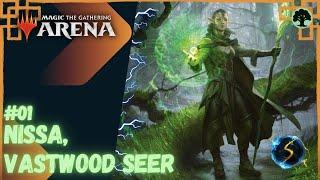 It's Showtime: Nissa, Vastwood Seer #01 - MTG Arena - Historic Brawl