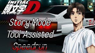 [TAS] Initial D PS1: Story Mode Speedrun