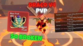 1 Draco VS 10 Players | BloxFruits