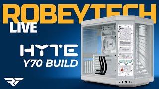 Giveaways + Building a $5000 Hyte Y70 Touch Build (14900K / ASUS STRIX RTX 4090)