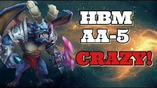 Castle Clash New HBM! AA Wave! AA-5 Is CRAZY!