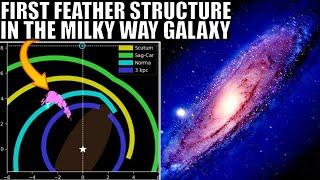 Milky Way Galaxy Has a Massive Feather Structure That Was Just Found