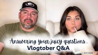  OUR MOST ASKED VLOGTOBER QUESTIONS ANSWERED