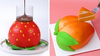 Top Fondant Fruit Cake Compilation | So Tasty Cakes Decorating Ideas | Tasty Plus