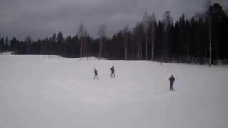 Writing in the snow at #nbeFinland