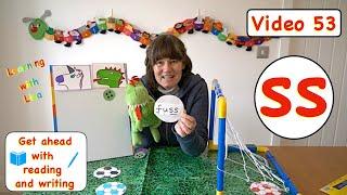 ss | Phonics: Phase 2 - Read, write and use 'ss'- VIDEO 53
