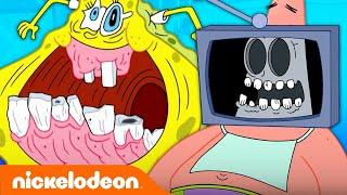 SpongeBob's Toothiest Moments  | Nickelodeon Cartoon Universe