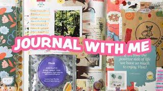 journal with me | what to put in a journal | journalling vlog | creative journalling