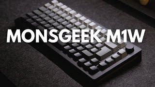 This Wireless Pre-Built Keyboard Is TOO Good... | Monsgeek M1W SP Review