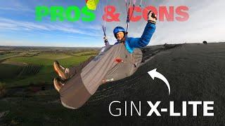 GIN GENIE X-LITE Paragliding Harness - REAL TIME TEST & REVIEW