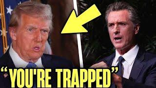 Trump Throws TANTRUM As NEWSOM NUKES His PLAN!