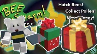  NEW SECRET PRESENT LOCATIONS *FREE GIFTED BEES!!* NEW BEE BEAR!!!! & MORE (Bee Swarm Sim)