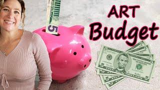 How to get started painting on a budget | Artist tips for saving money