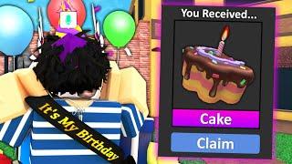 LARX BIRTHDAY IN MM2! *Voice Chat*