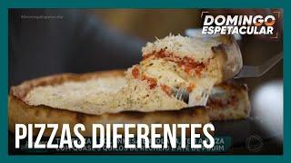 Comendo Por Aí: Chefe desenvolve sabores e formatos diferentes de pizzas