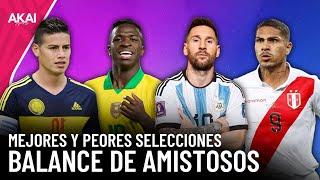 LAS MEJORES SELECCIONES SUDAMERICANAS EN LA DOBLE FECHA FIFA: Colombia la mejor?