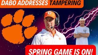 Dabo Addresses Player Tampering | Spring Game Is On!