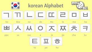 korean alphabet - learn hangul