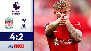 Bend it like Elliott: Traumtor in den Winkel! | Liverpool - Tottenham | Highlights - EPL 23/24