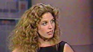 Megan Gallagher on David Letterman - 1989