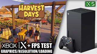 Harvest Days - Xbox Series X Gameplay + FPS Test