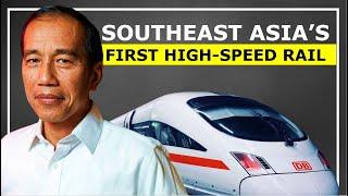 INDONESIA'S $8 Billion mega High Speed Rail | First in Southeast Asia