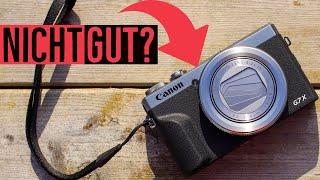 Canon G7X Mark III Test: Nicht gut genug und zu teuer [deutsch]