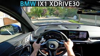 2023 BMW iX1 xDRIVE30 313 HP POV TEST DRIVE