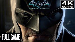 BATMAN Arkham Origins FULL Game Walkthrough - No Commentary [4K 60FPS PC Max Settings]