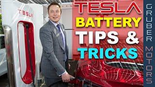 Tesla DRAINING TOO FAST? Battery life TIPS n TRICKS! | Gruber Motors