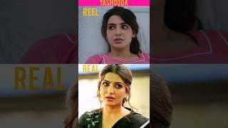 Yashooda movie characters Reel and Real#youtubeshorts movie cast