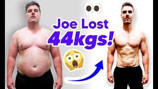 Joe's 44Kg Weight Loss Transformation Story [MUST WATCH!] 