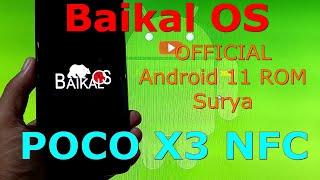 Baikal OS OFFICIAL for Poco X3 NFC Android 11 Update: 220215